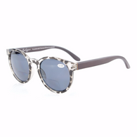 Bifocal Wood Frame Sunglasses