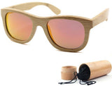 Bamboo Frame Polarized Men Sunglasses Handmade-GAEA-Wood Frame EyeWear-with a bamboo case 4-GAEA-Wood Frame EyeWear Eco Friendly Sunglasses