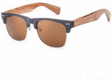 Classic Bamboo Sunglasses Men Sports Wood Temple-GAEA-Wood frame EyeWear-bamboo brown lens-GAEA-Wood Frame EyeWear Eco Friendly Sunglasses