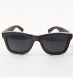 Handmade Ebony Wood Sunglasses Unisex Vintage Gray Polarized Lens-GAEA-Wood Frame EyeWear-GAEA-Wood Frame EyeWear Eco Friendly Sunglasses