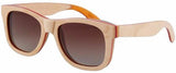 Handmade Retro Vintage Skateboard Wood Sunglasses polarized Unisex-GAEA-Wood Frame EyeWear-C6 CREAM COLORED-GAEA-Wood Frame EyeWear Eco Friendly Sunglasses
