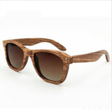 Handmade Retro Wooden frame Sunglasses Polarized unisex-GAEA-Wood frame EyeWear-NO1-Black-GAEA-Wood Frame EyeWear Eco Friendly Sunglasses