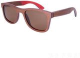 New arrival Unisex skateboard wood sunglasses-GAEA-Wood frame EyeWear-brown lens-GAEA-Wood Frame EyeWear Eco Friendly Sunglasses