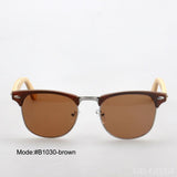 New arrival Unisex Sunglasses With Wooden Temple UVB UVA-GAEA-Wood frame EyeWear-GAEA-Wood Frame EyeWear Eco Friendly Sunglasses