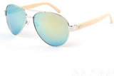 New Bamboo Sunglasses Unisex UV400-GAEA-Wood frame EyeWear-07-GAEA-Wood Frame EyeWear Eco Friendly Sunglasses