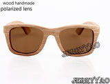 New Fashion Unisex Wood Sunglasses-GAEA-Wood frame EyeWear-brown lens-GAEA-Wood Frame EyeWear Eco Friendly Sunglasses