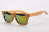 New Full Rim Wooden Polarized Mirror Sunglass ,Unisex-GAEA-Wood frame EyeWear-GAEA-Wood Frame EyeWear Eco Friendly Sunglasses