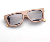 New Polarized Men UV400 Wood Skateboard Sunglasses-GAEA-Wood Frame EyeWear-C4-GAEA-Wood Frame EyeWear Eco Friendly Sunglasses
