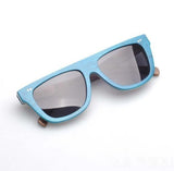 New Polarized Men UV400 Wood Skateboard Sunglasses-GAEA-Wood Frame EyeWear-C2-GAEA-Wood Frame EyeWear Eco Friendly Sunglasses