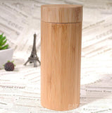 New Skateboard wood Men Sunglasses Handmade UV400 Polarized-GAEA-Wood frame EyeWear-blue lens with case-GAEA-Wood Frame EyeWear Eco Friendly Sunglasses