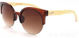 New Unisex Fashion Bamboo Sunglasses plastic frame with bamboo temples-GAEA-Wood frame EyeWear-C2-GAEA-Wood Frame EyeWear Eco Friendly Sunglasses
