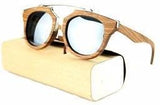 New Women Handmade Wooden Sunglasses Stainless Steel Spring Hinges Polarized Lens UV400-GAEA-Wood Frame EyeWear-Gray-GAEA-Wood Frame EyeWear Eco Friendly Sunglasses