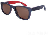 New wood Sunglasses Polarized women black Skateboard-GAEA-Wood frame EyeWear-brown lens-GAEA-Wood Frame EyeWear Eco Friendly Sunglasses