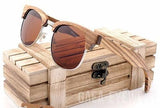 New Zebra-stripe Design Luxury Sunglasses Women Handmade Wood Box Included-GAEA-Wood frame EyeWear-tan-GAEA-Wood Frame EyeWear Eco Friendly Sunglasses