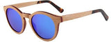 Polarized All Frame Round Wood Sunglasses Unisex  UV400 Handmade