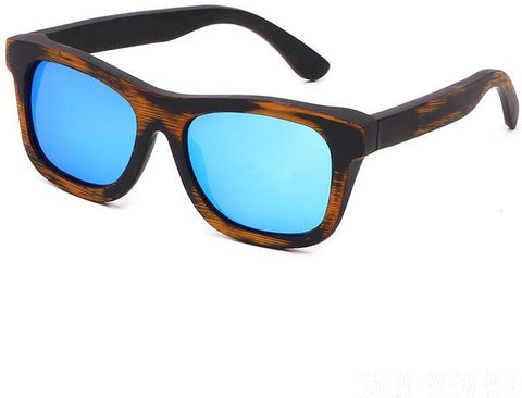Polarized Men Bamboo Glasses Women-GAEA-Wood frame EyeWear-GAEA-Wood Frame EyeWear Eco Friendly Sunglasses