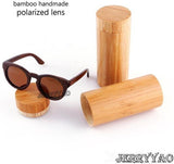 Polarized New Fashion Bamboo Sunglasses Women-GAEA-Wood frame EyeWear-GAEA-Wood Frame EyeWear Eco Friendly Sunglasses