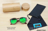 Polarized New Fashion Bamboo Sunglasses Women-GAEA-Wood frame EyeWear-GAEA-Wood Frame EyeWear Eco Friendly Sunglasses