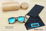 Polarized New Fashion Bamboo Sunglasses Women-GAEA-Wood frame EyeWear-GAEA-Wood Frame EyeWear Eco Friendly Sunglasses