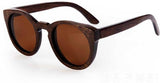 Polarized New Fashion Bamboo Sunglasses Women-GAEA-Wood frame EyeWear-brown lens-GAEA-Wood Frame EyeWear Eco Friendly Sunglasses