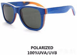 Polarized Wood Sunglasses Unisex Hand Made Vintage-GAEA-Wood Frame EyeWear-C4-GAEA-Wood Frame EyeWear Eco Friendly Sunglasses