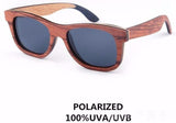 Polarized Wood Sunglasses Unisex Hand Made Vintage-GAEA-Wood Frame EyeWear-C8-GAEA-Wood Frame EyeWear Eco Friendly Sunglasses