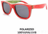 Polarized Wood Sunglasses Unisex Hand Made Vintage-GAEA-Wood Frame EyeWear-C5-GAEA-Wood Frame EyeWear Eco Friendly Sunglasses