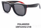 Polarized Wood Sunglasses Unisex Hand Made Vintage-GAEA-Wood Frame EyeWear-C 1-GAEA-Wood Frame EyeWear Eco Friendly Sunglasses