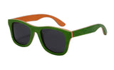 High Quality  Natural Skateboard Wooden sunglasses  hand made  Unisex