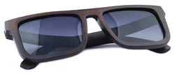 Mens Sunglasses Black Wooden Frame Classic  Polarized
