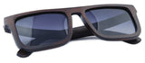 Mens Sunglasses Black Wooden Frame Classic  Polarized