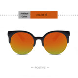 Cat Eye Wood Sunglasses Women Round Vintage Sunglass Bamboo TEMPLE UV400 Shades