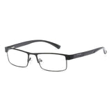 High Quality MEN Titanium alloy reading glasses Non spherical 12 Layer Coated lenses reading glasses+1.0 -+4.0