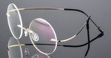 Rimless Titanium Reading Glasses ultra-light women  Presbyopic glasses +1.00 to +4.00
