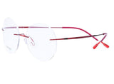 Rimless Titanium Reading Glasses ultra-light women  Presbyopic glasses +1.00 to +4.00
