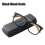 Oversized Wood Bamboo Frame Unisex Reading Glasses Full Rimmed  Presbyopia +0.5 1.5 to 4.0