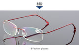 Rimless Men Titanium Alloy  Reading Glasses Fold  Square  Presbyopic Frameless Eyewear +1.0 +1.5 +2.0 +2.5