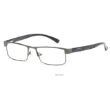 MEN Titanium Alloy Reading Glasses , Unisex Non Spherical 12 Layer Coated Lenses Eyeglasses (+1.0 +1.5 +2.0 +2.5 +3.0 +3.5+4.0 )