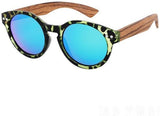 Luxury Round Wooden Sunglasses Women Polarized UV400-GAEA-Wood frame EyeWear-C1-GAEA-Wood Frame EyeWear Eco Friendly Sunglasses