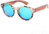 Luxury Round Wooden Sunglasses Women Polarized UV400-GAEA-Wood frame EyeWear-C11-GAEA-Wood Frame EyeWear Eco Friendly Sunglasses