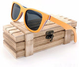 Unisex Wooden Sunglasses Retro Vintage Polarized Skateboard Wood With Wood box-GAEA-Wood Frame EyeWear-GAEA-Wood Frame EyeWear Eco Friendly Sunglasses