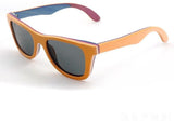 Unisex Wooden Sunglasses Retro Vintage Polarized Skateboard Wood With Wood box-GAEA-Wood Frame EyeWear-GAEA-Wood Frame EyeWear Eco Friendly Sunglasses