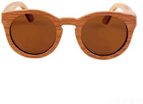 Wooden Sunglasses Round Frame Women-GAEA-Wood frame EyeWear-GAEA-Wood Frame EyeWear Eco Friendly Sunglasses