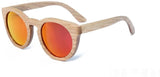 Wooden Sunglasses Round Frame Women-GAEA-Wood frame EyeWear-GAEA-Wood Frame EyeWear Eco Friendly Sunglasses