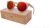Wooden Sunglasses Round Frame Women-GAEA-Wood frame EyeWear-GAEA-Wood Frame EyeWear Eco Friendly Sunglasses