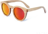 Wooden Sunglasses Round Frame Women-GAEA-Wood frame EyeWear-GAEA-Wood Frame EyeWear Eco Friendly Sunglasses